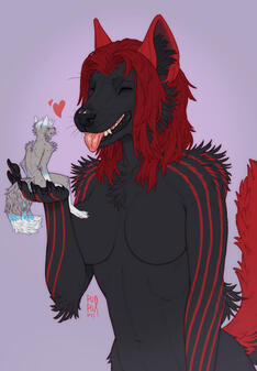 Additional preyed character is small enought to be made lowler at level detailing, main focus is on predator character.